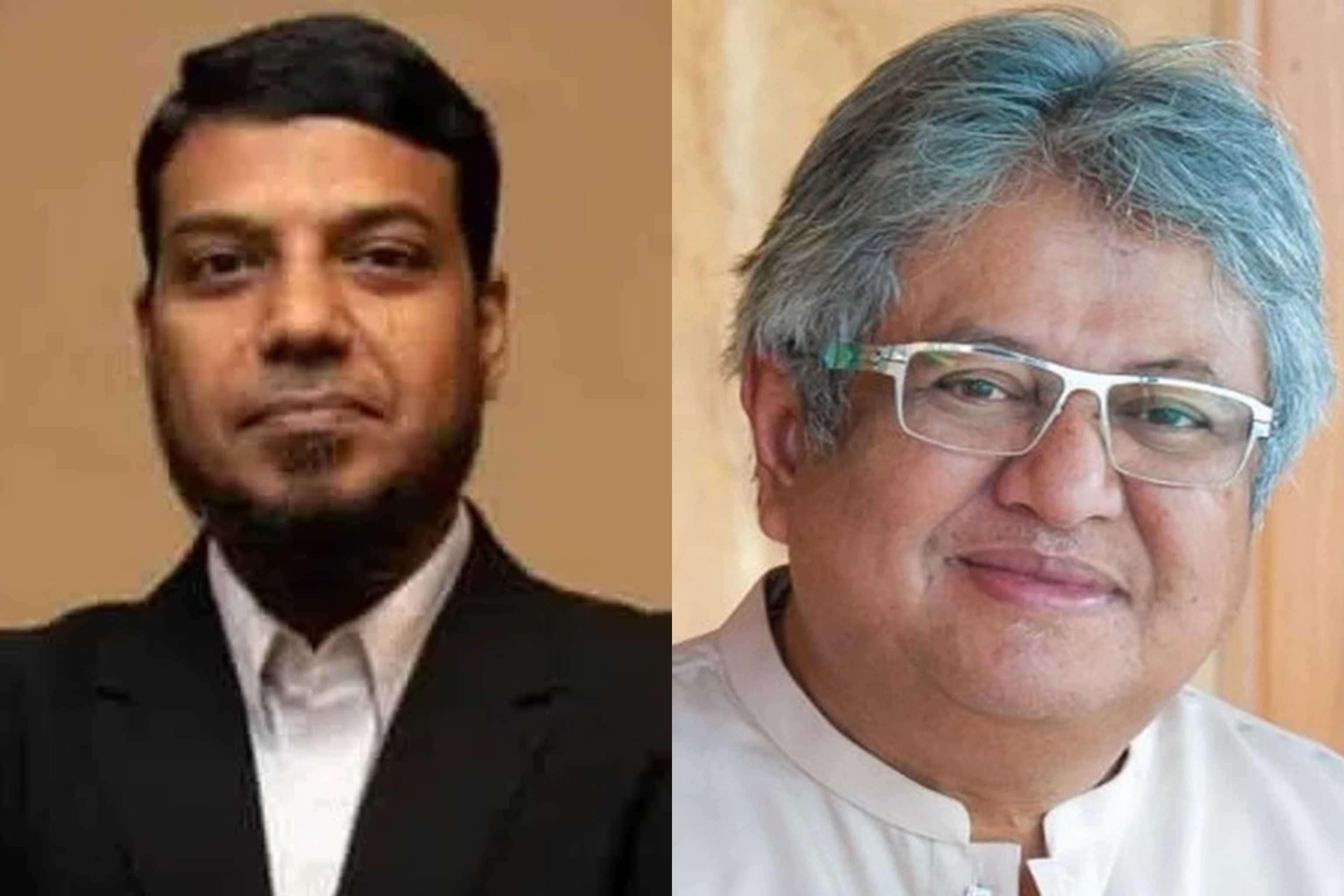 Lawyers Rafique Rashid (left) and Zaid Ibrahim.