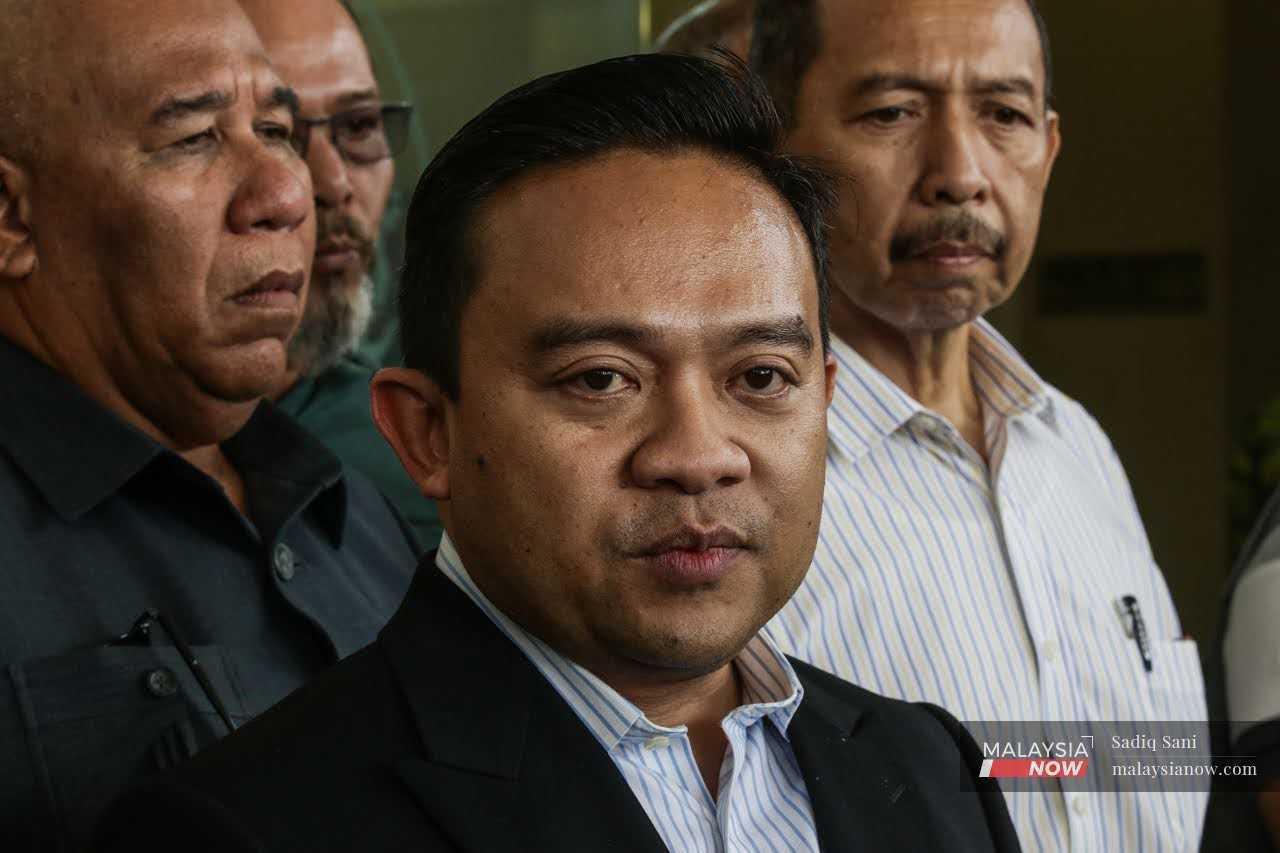 Ahli Parlimen Tasek Gelugor Wan Saiful Wan Jan di Kompleks Mahkamah Kuala Lumpur, 21 Februari.