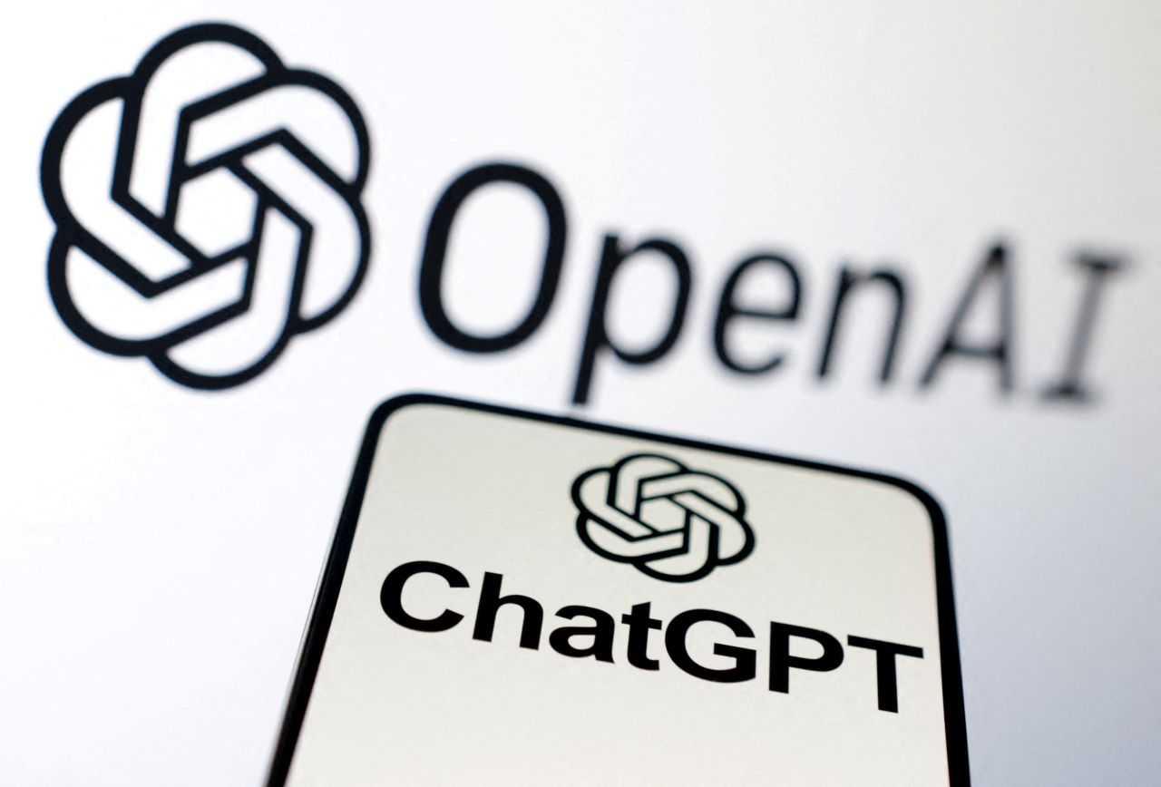 OpenAI and ChatGPT logos are seen in this illustration taken, Feb 3. Photo: Reuters