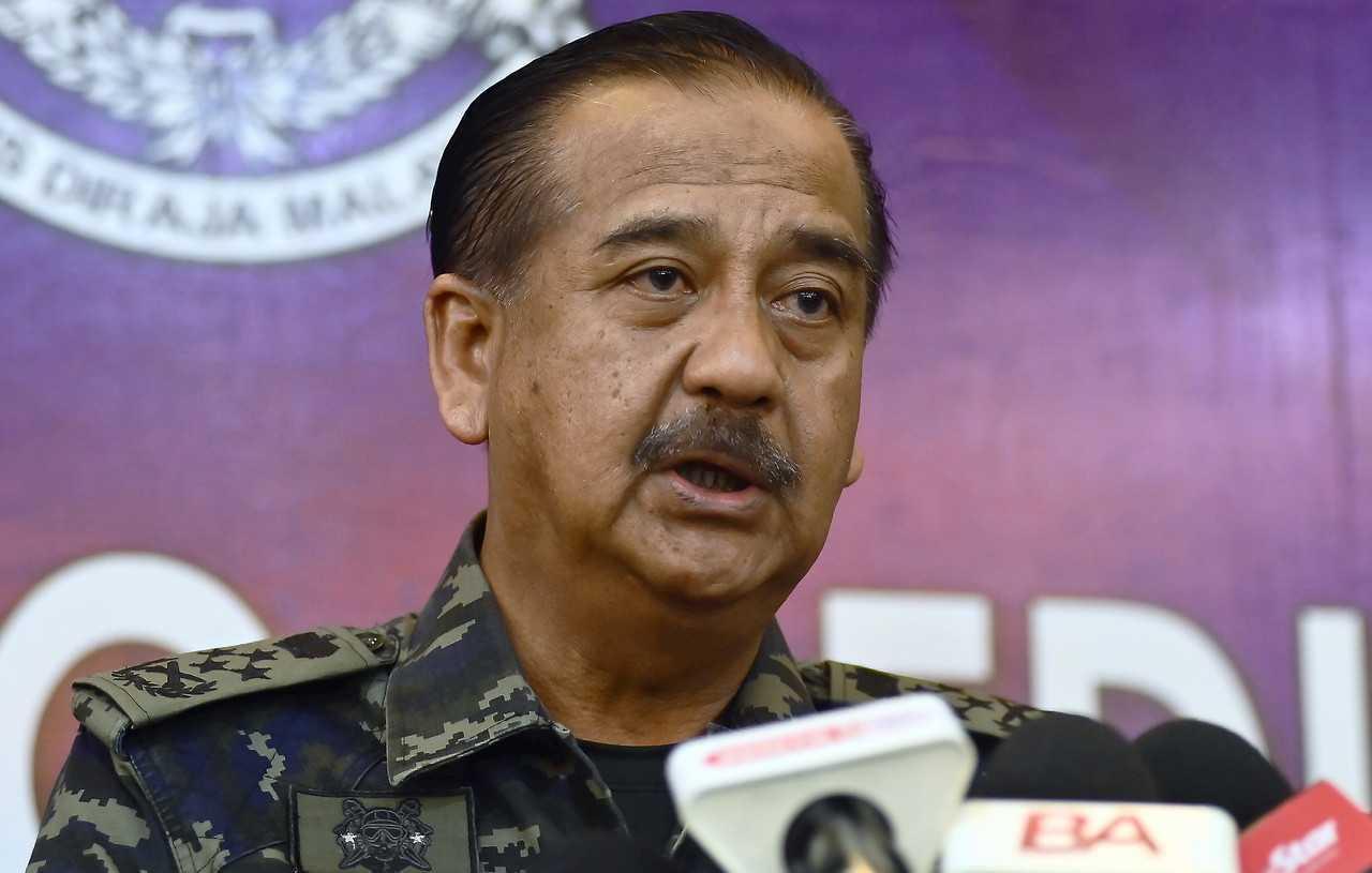 Ketua Polis Negara Razarudin Husain. Gambar: Bernama