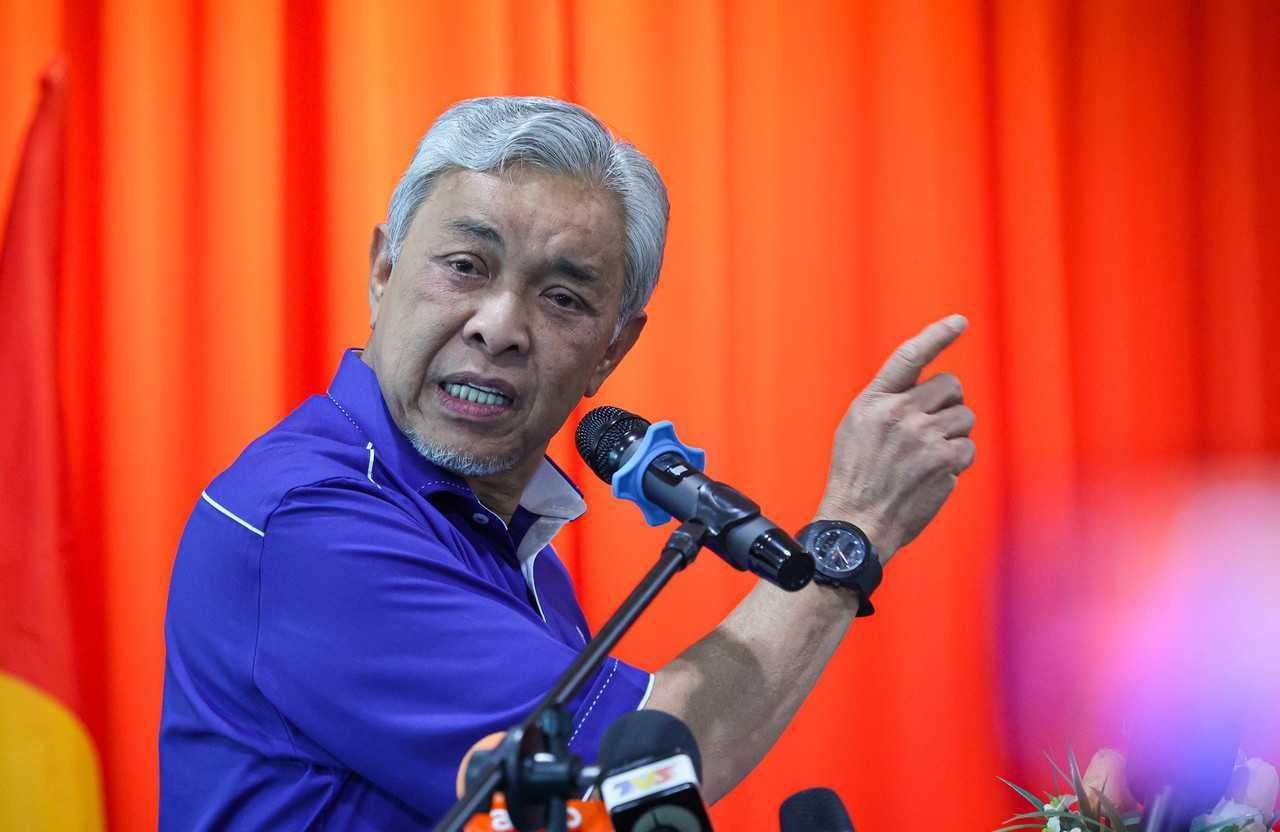 Deputy Prime Minister Ahmad Zahid Hamidi. Photo: Bernama