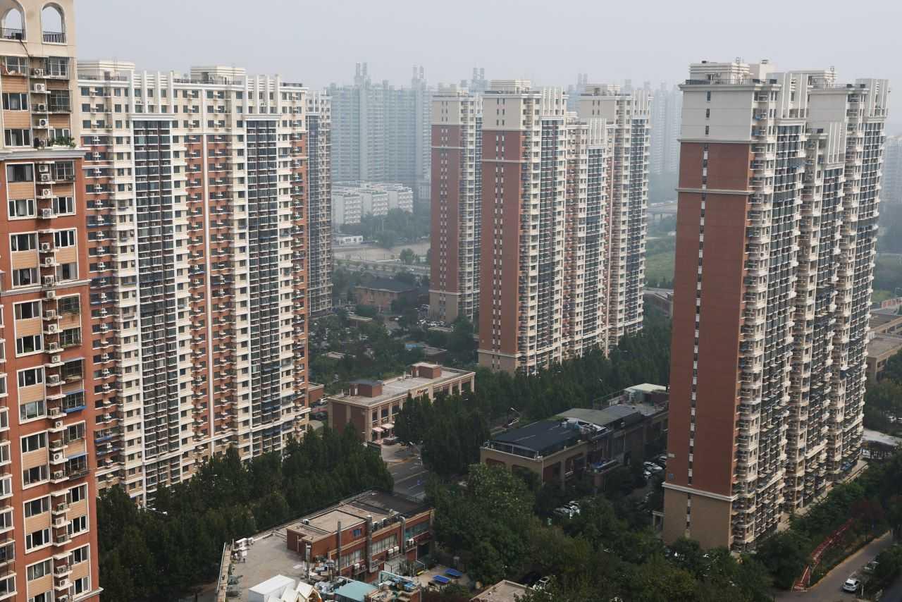 A general view of residential buildings in Beijing, China Sept 6. Photo: Reuters