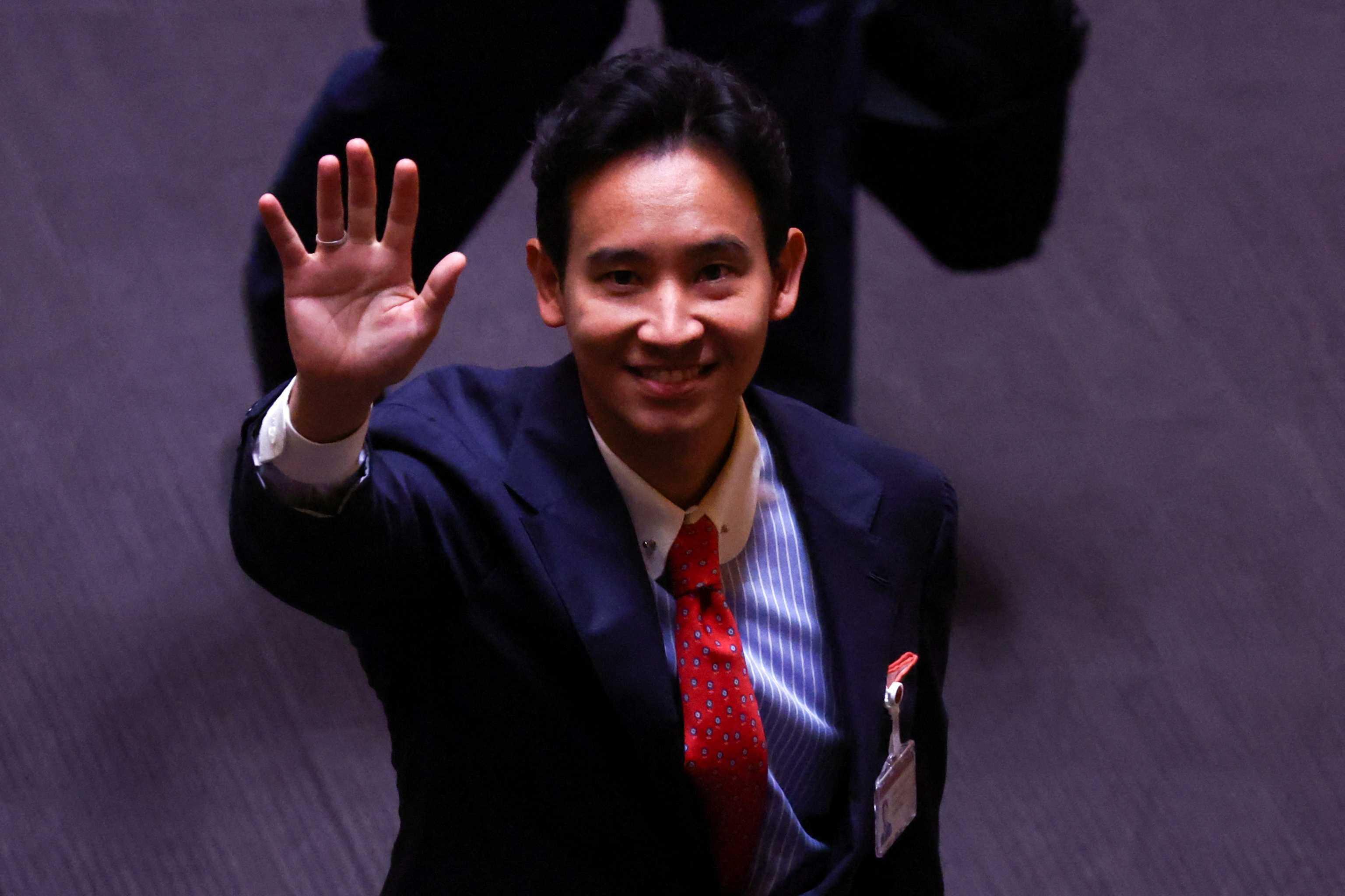 Pemimpin Parti Move Forward Pita Limjaroenrat. Gambar: Reuters