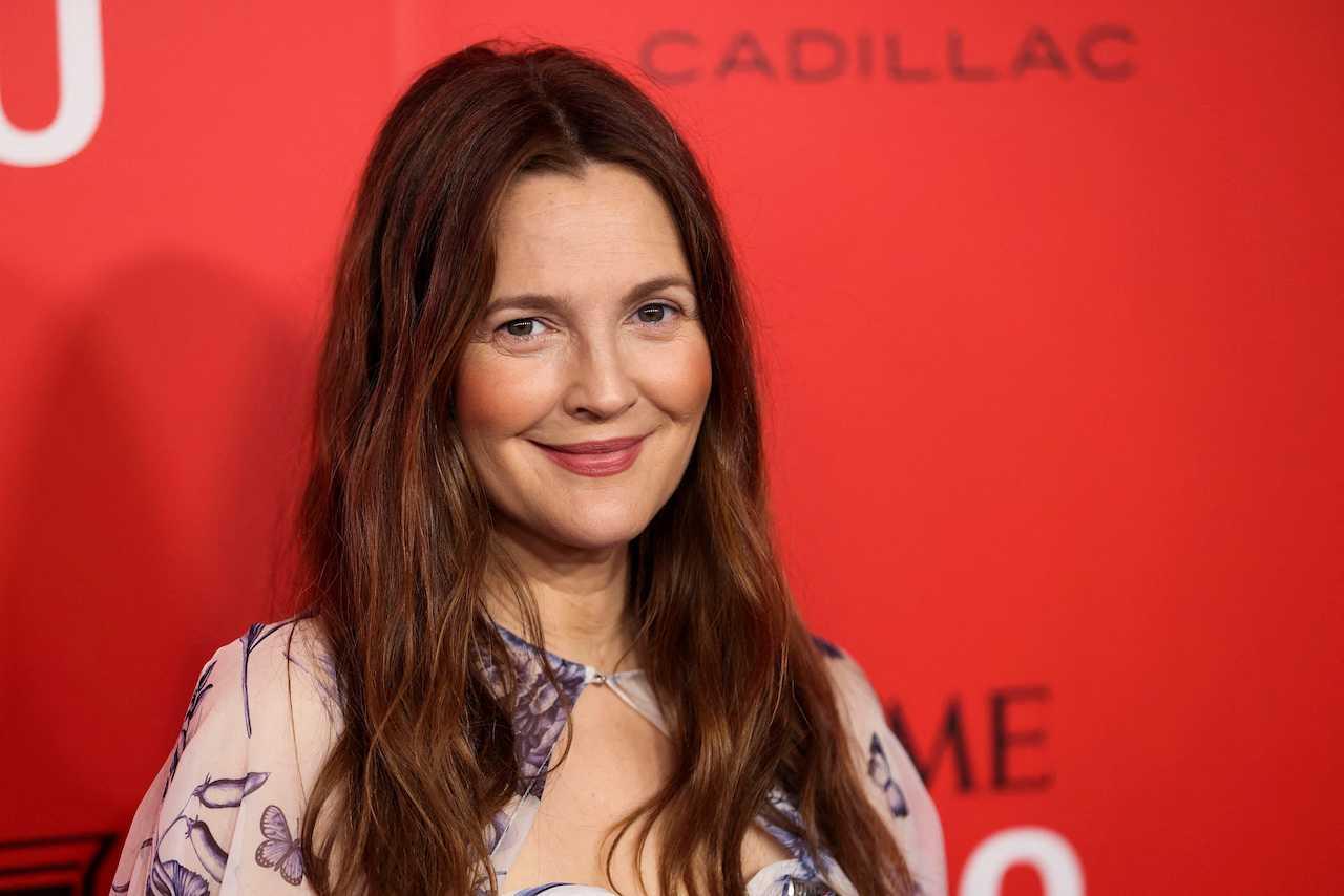 Drew Barrymore poses on the red carpet as she arrives for the Time Magazine 100 gala celebrating their list of the 100 Most Influential People in the world in New York City, New York, April 26. Photo: Reuters