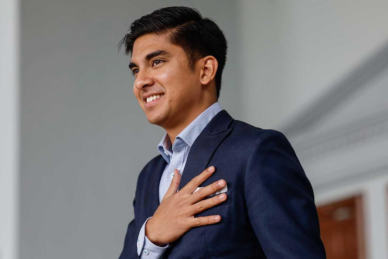 Ahli Parlimen Muar Syed Saddiq Syed Abdul Rahman di Kompleks Mahkamah Kuala Lumpur. Gambar: Bernama