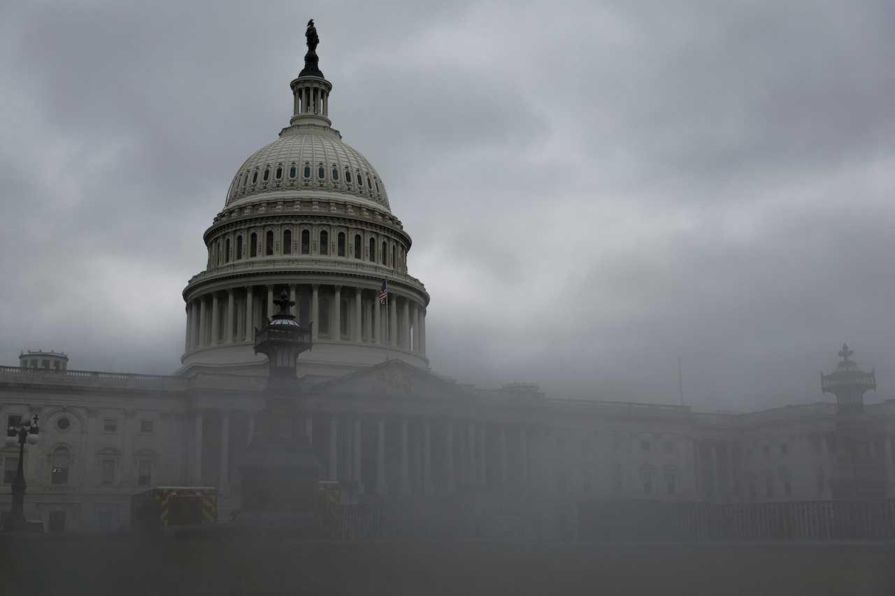 A general view of the US Capitol in Washington, May 30. Photo: Reuters