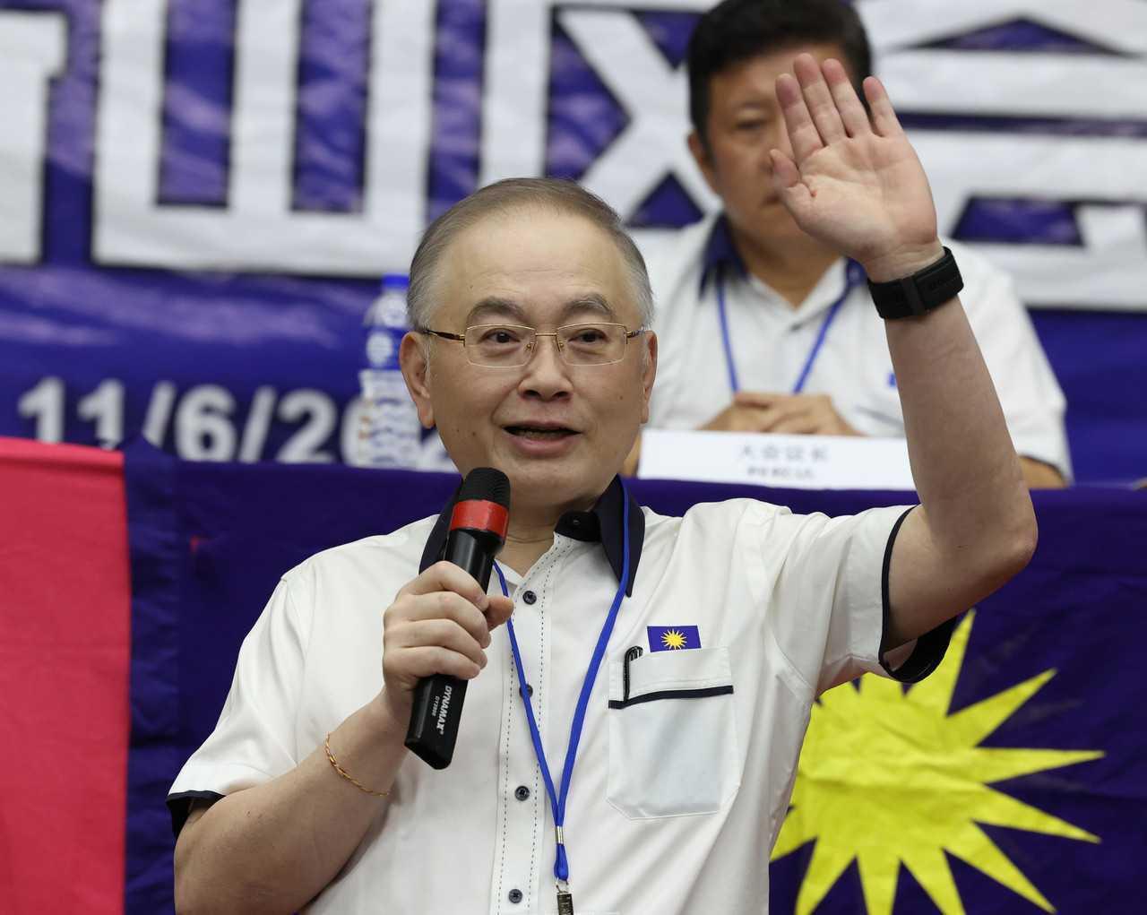 Presiden MCA Wee Ka Siong. Gambar: Bernama