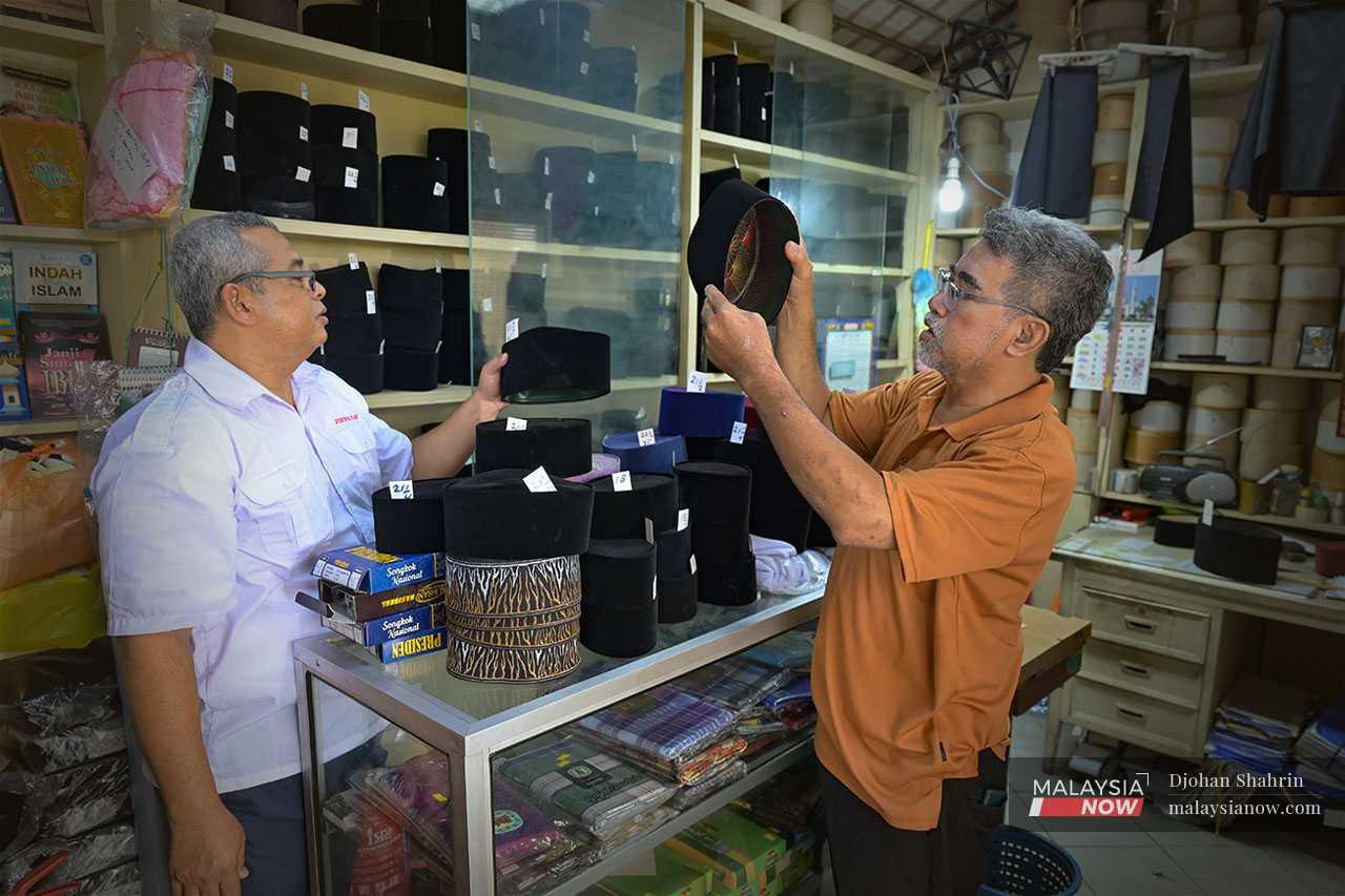 Some of his stock was made by his late father, who was known for his work throughout Selangor and Kuala Lumpur.