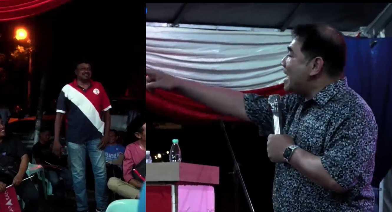 Cara Rafizi Ramli mengurus soalan mengejut daripada salah seorang hadirin ketika berceramah di Sungai Bakap malam tadi mengundang kritikan awam.