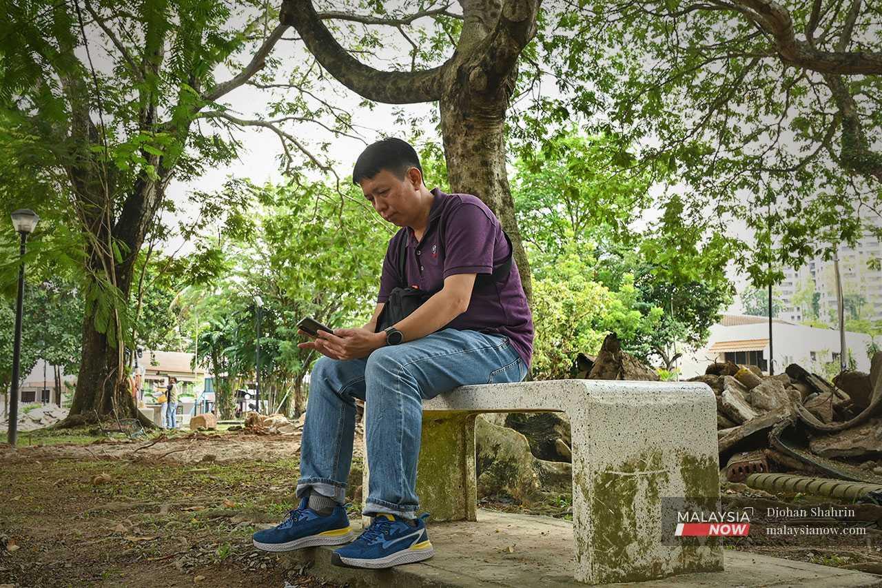 Even before the assault, Ong Ing Keong had gone to work each day with a sense of heaviness following the tragic death of his only son.