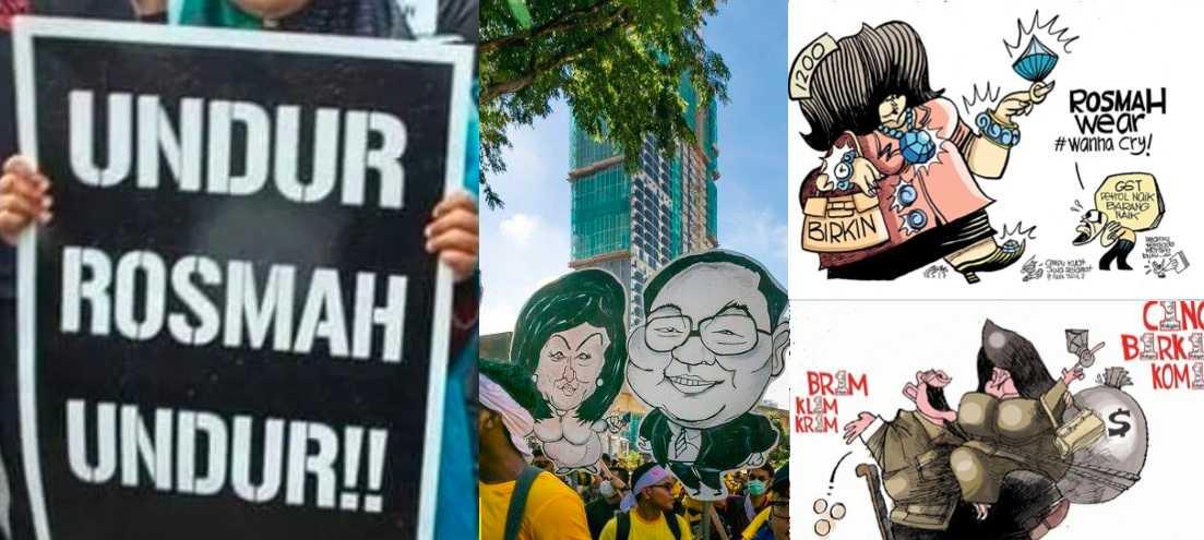 Rosmah Mansor, the wife of Najib Razak, was a prime target of Pakatan Harapan's attacks.