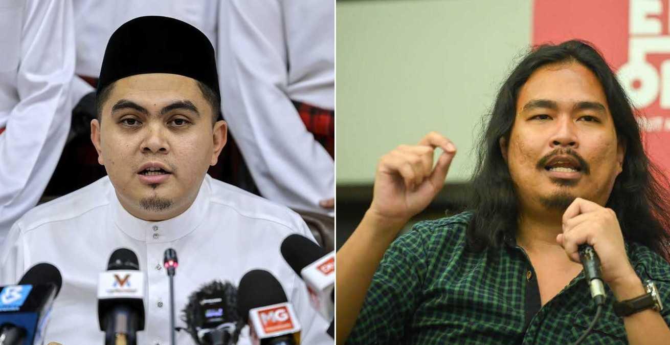 Umno Youth chief Akmal Saleh and rights lawyer Zaid Malek.