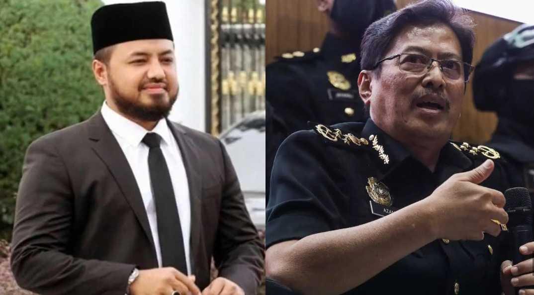 Bekas pemimpin PKR Farhash Wafa Salvador dan Ketua Pesuruhjaya SPRM Azam Baki.