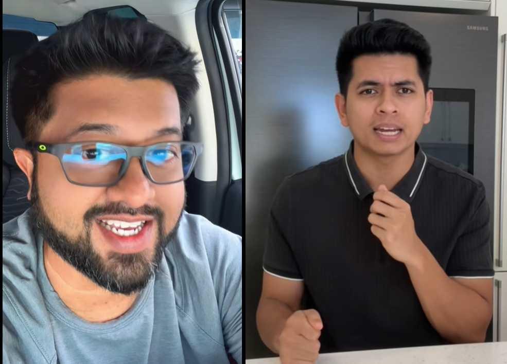 Tiktoker Muhammad Kamil Puteh (left) frequently uploads cynical comments on Anwar Ibrahim, while Bersatu's Aidil Qayyum has been criticising the government's new petrol subsidy measures.