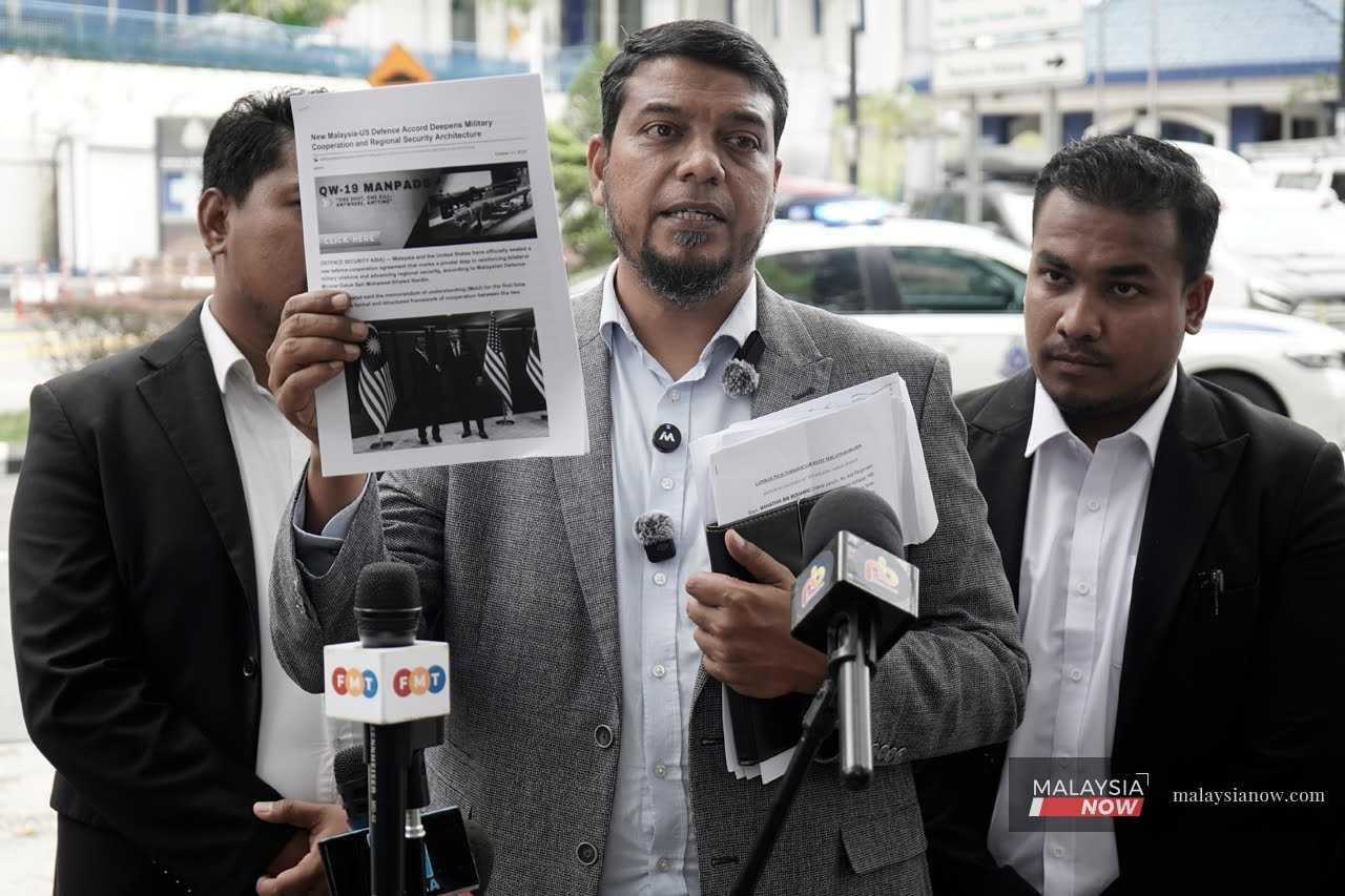 Rafique Rashid mempersoalkan ketiadaan apa-apa tindakan susulan dari polis selepas laporan Dr Mahathir Mohamad berkenaan unsur sabotaj melibatkan Anwar Ibrahim.