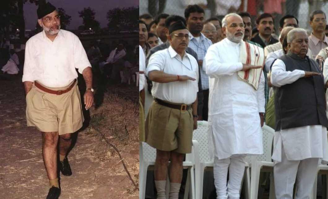 Narendra Modi is a lifelong member of Rashtriya Swayamsevak Sangh (RSS), an extremist right-wing Hindu paramilitary organisation.