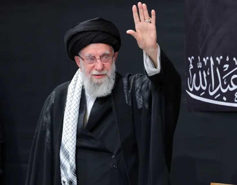 Ayatullah Seyyed Ali Khamenei.