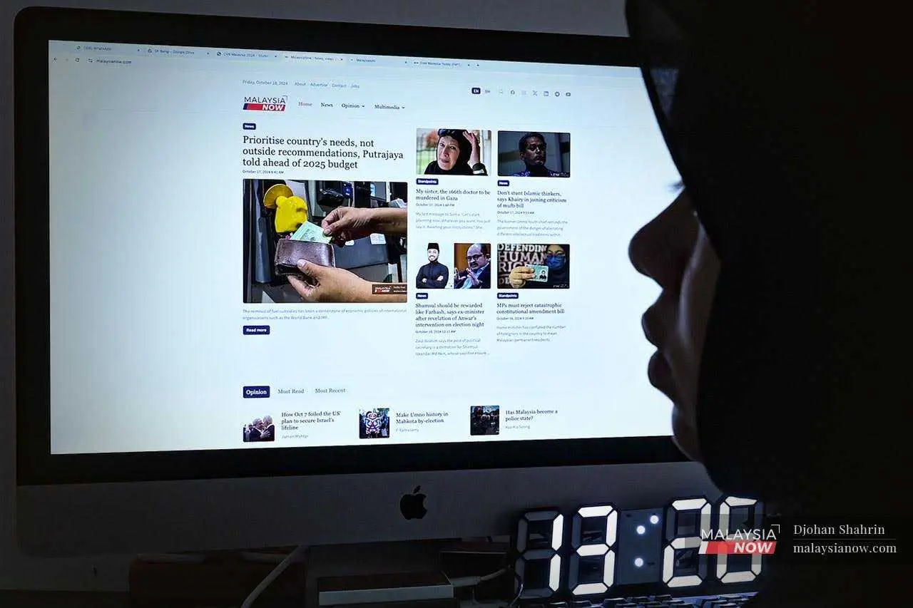 Online portals and social media posts continue to be targeted by Prime Minister Anwar Ibrahim using various draconian laws to suppress media freedom.