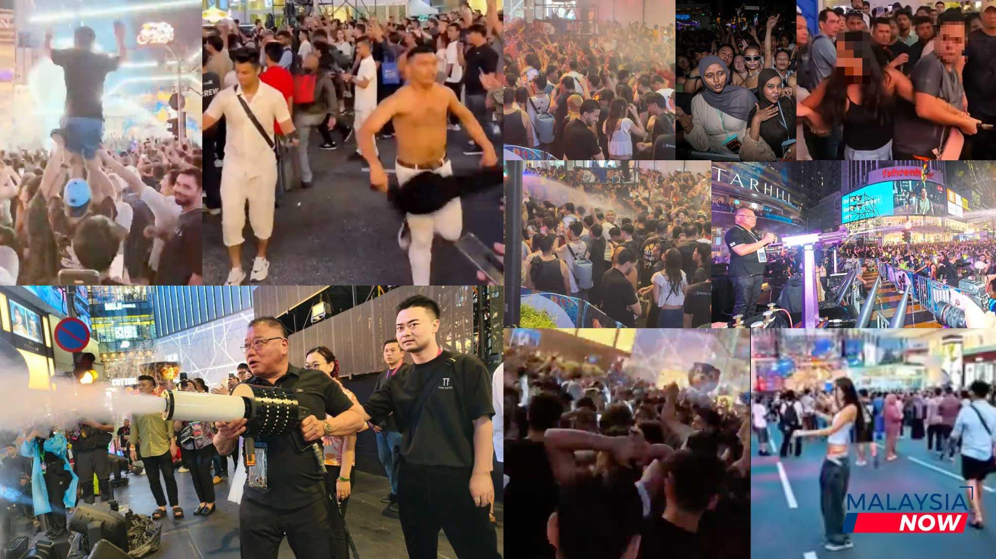 Criticism has been mounting in the aftermath of the so-called 'rain rave' event in Bukit Bintang, while government supporters take pains to defend it.