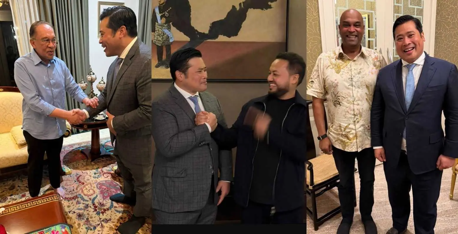 Pictures shared by Vacharaesorn Vivacharawongse show his moments with Prime Minister Anwar Ibrahim, Farhash Wafa Salvador and Human Resources Minister R Ramanan.