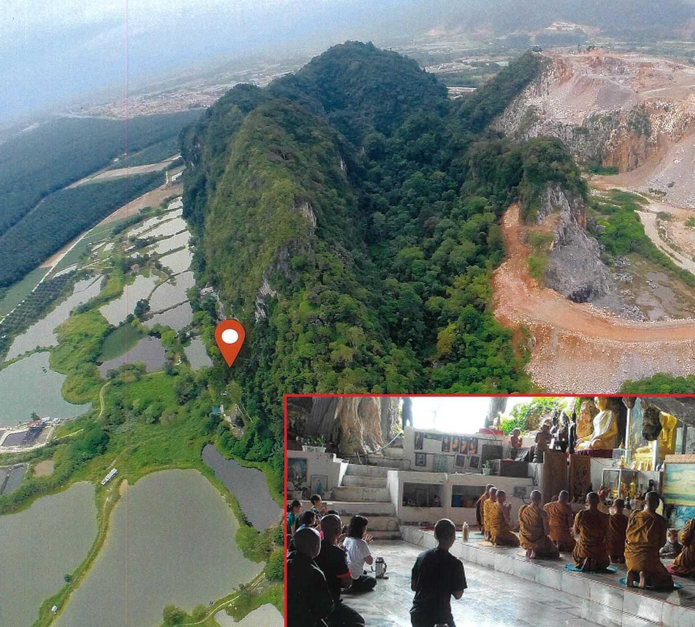 The Sakyamuni Monastery stands amid the serene surroundings of Gunung Kanthan, a limestone hill that forms part of the Kinta Valley and lies within Prime Minister Anwar Ibrahim’s Tambun parliamentary constituency.
