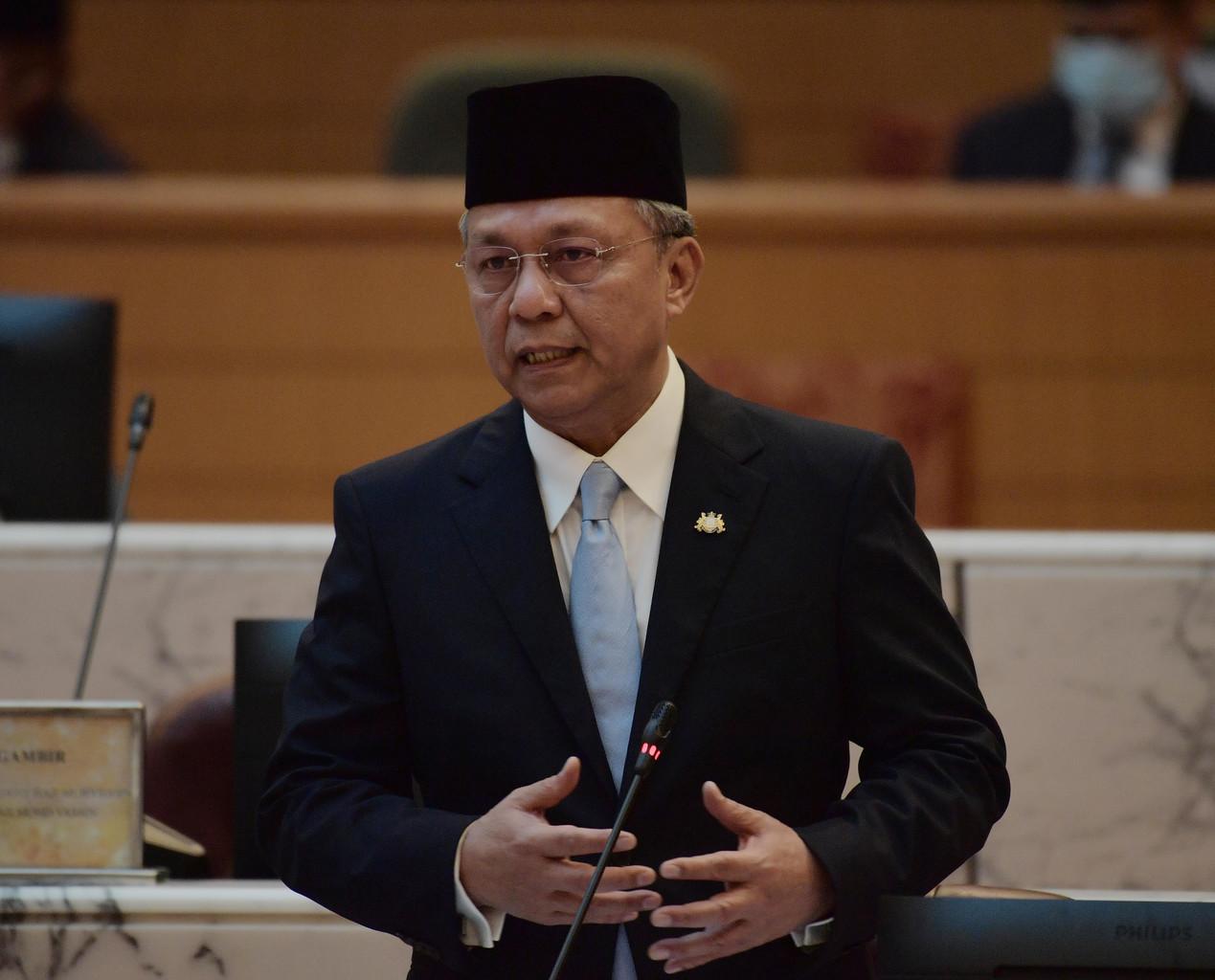 Menteri Besar Johor Hasni Mohammad. Gambar: Bernama