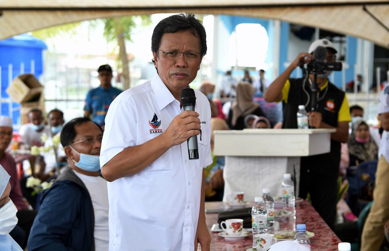 Ketua Menteri Sementara Sabah yang juga calon Warisan bagi Dewan Undangan Negeri (DUN) Senallang, Mohd Shafie Apdal. Gambar: Bernama