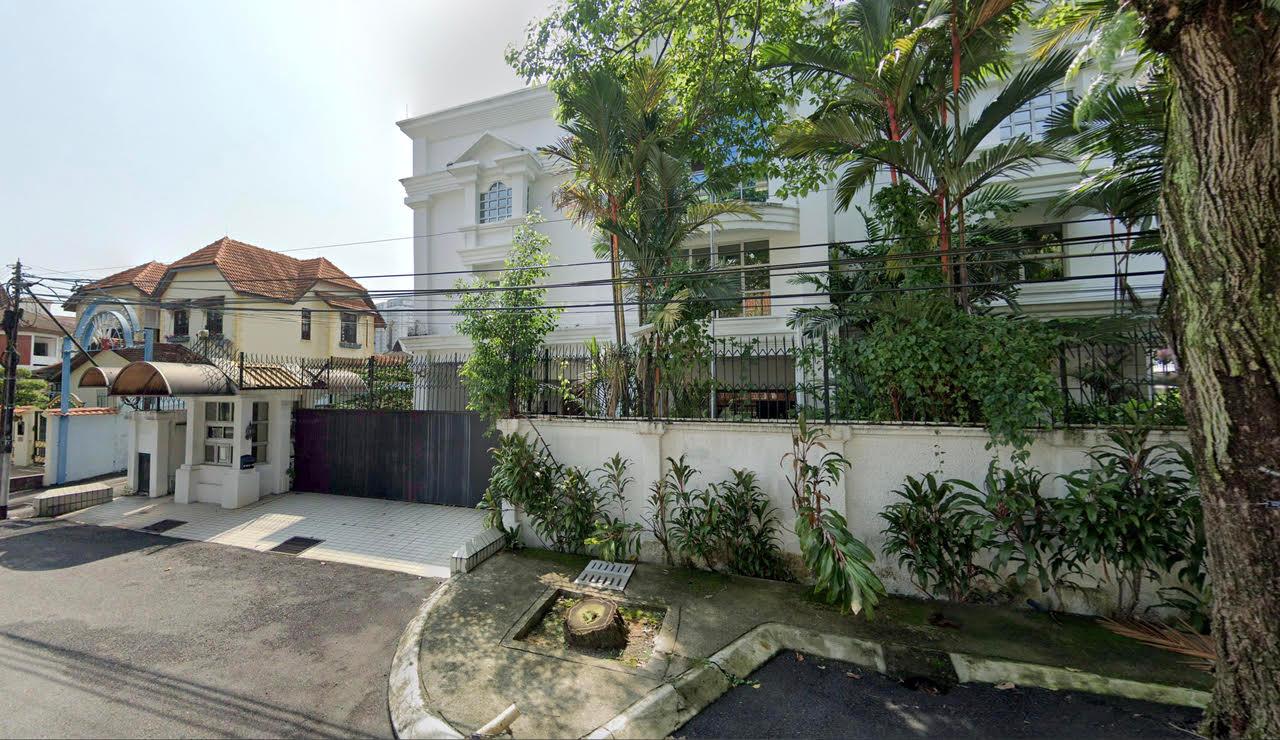 The bungalow which housed the Turkish embassy in Kuala Lumpur, the focus of Malaysian political drama in 2008.