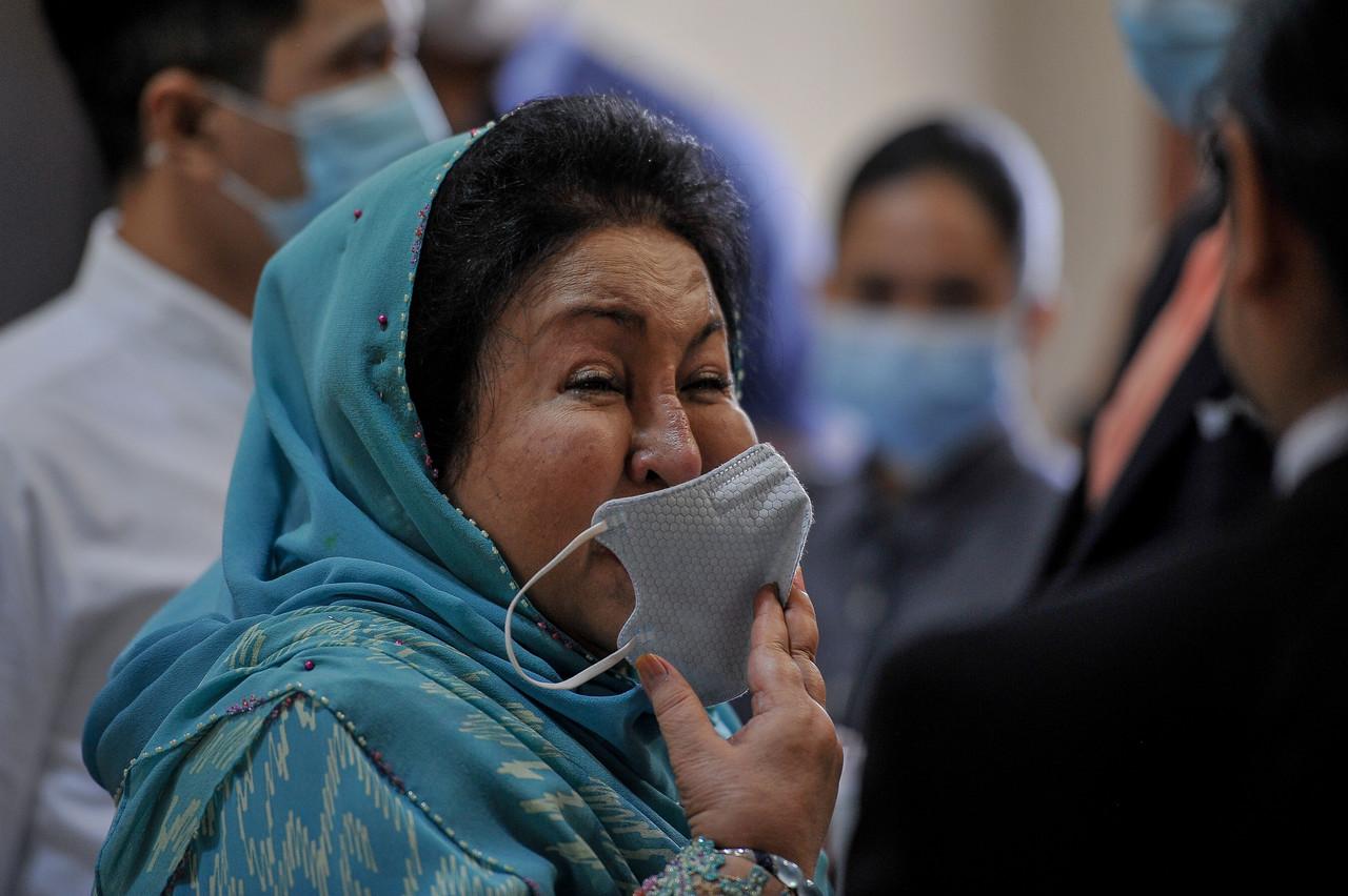 Isteri bekas perdana menteri, Rosmah Mansor. Gambar: Bernama