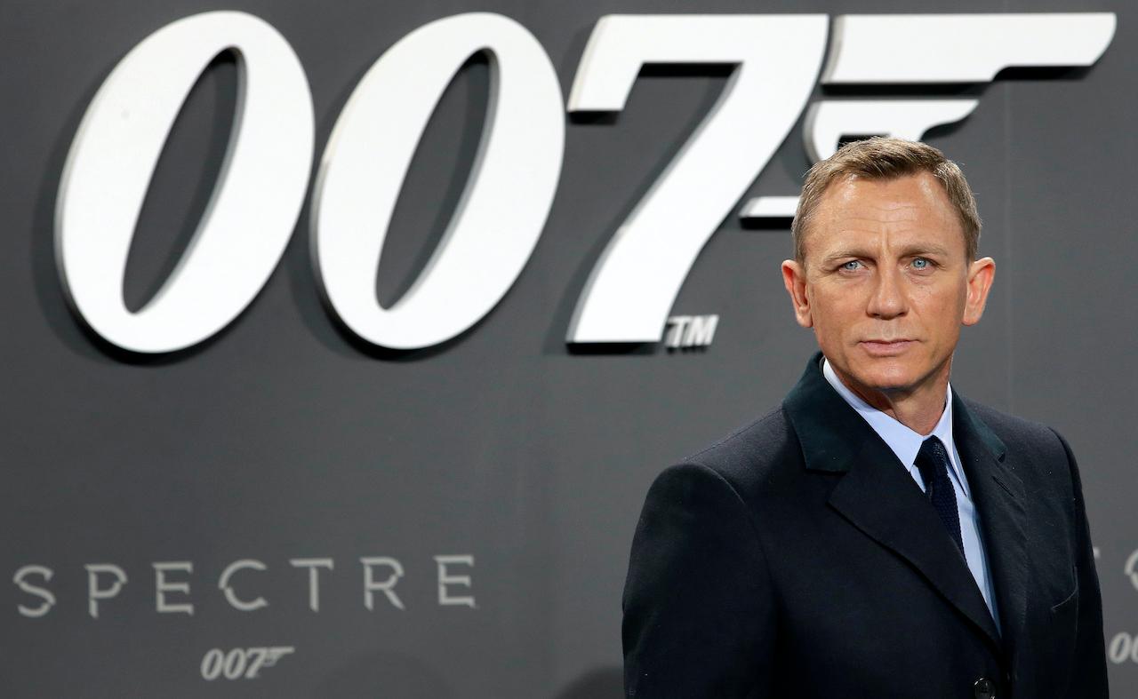 Actor Daniel Craig at the German premiere of the James Bond movie 'Spectre' on Oct 28, 2015. Photo: AP