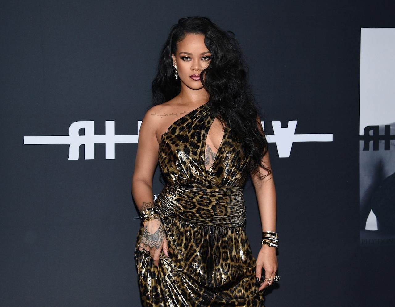 Penyanyi dan pereka fesyen Rihanna. Gambar: AP