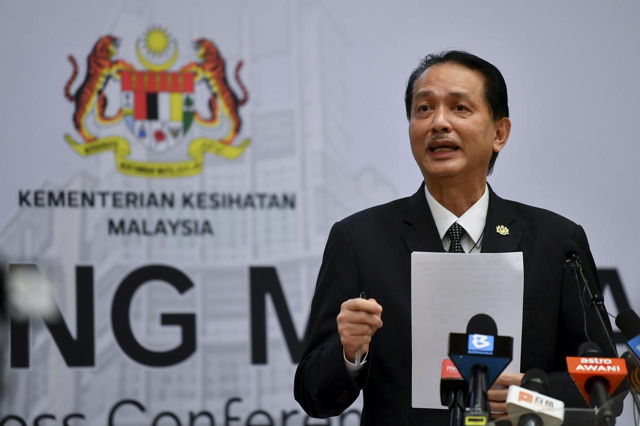 Ketua Pengarah Kesihatan Dr Noor Hisham Abdullah. Gambar: Bernama