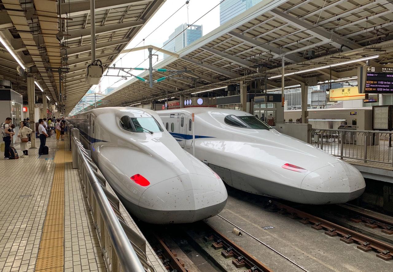 The Tokaido Shinkansen is the high-speed bullet train running between Tokyo and Shin-Osaka. Photo: Pexels