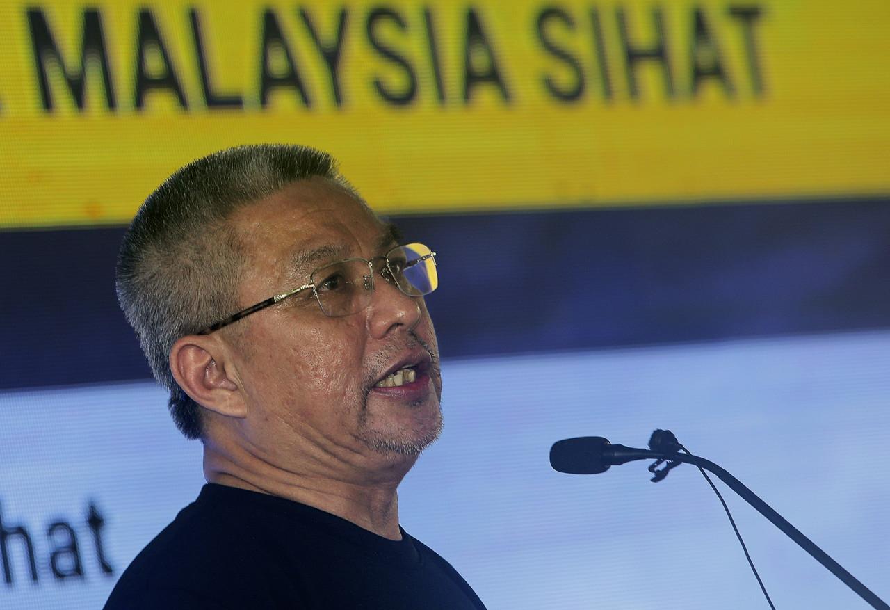 Menteri Kesihatan Dr Adham Baba. Gambar: Bernama