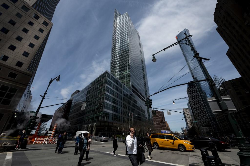 The Goldman Sachs headquarters in New York. Photo: AFP