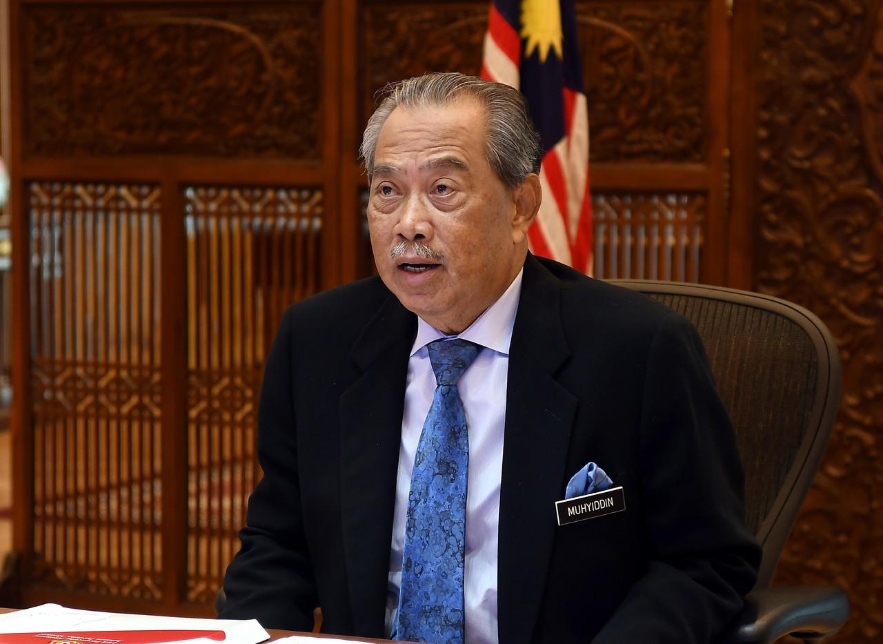 Prime Minister Muhyiddin Yassin. Photo: Bernama