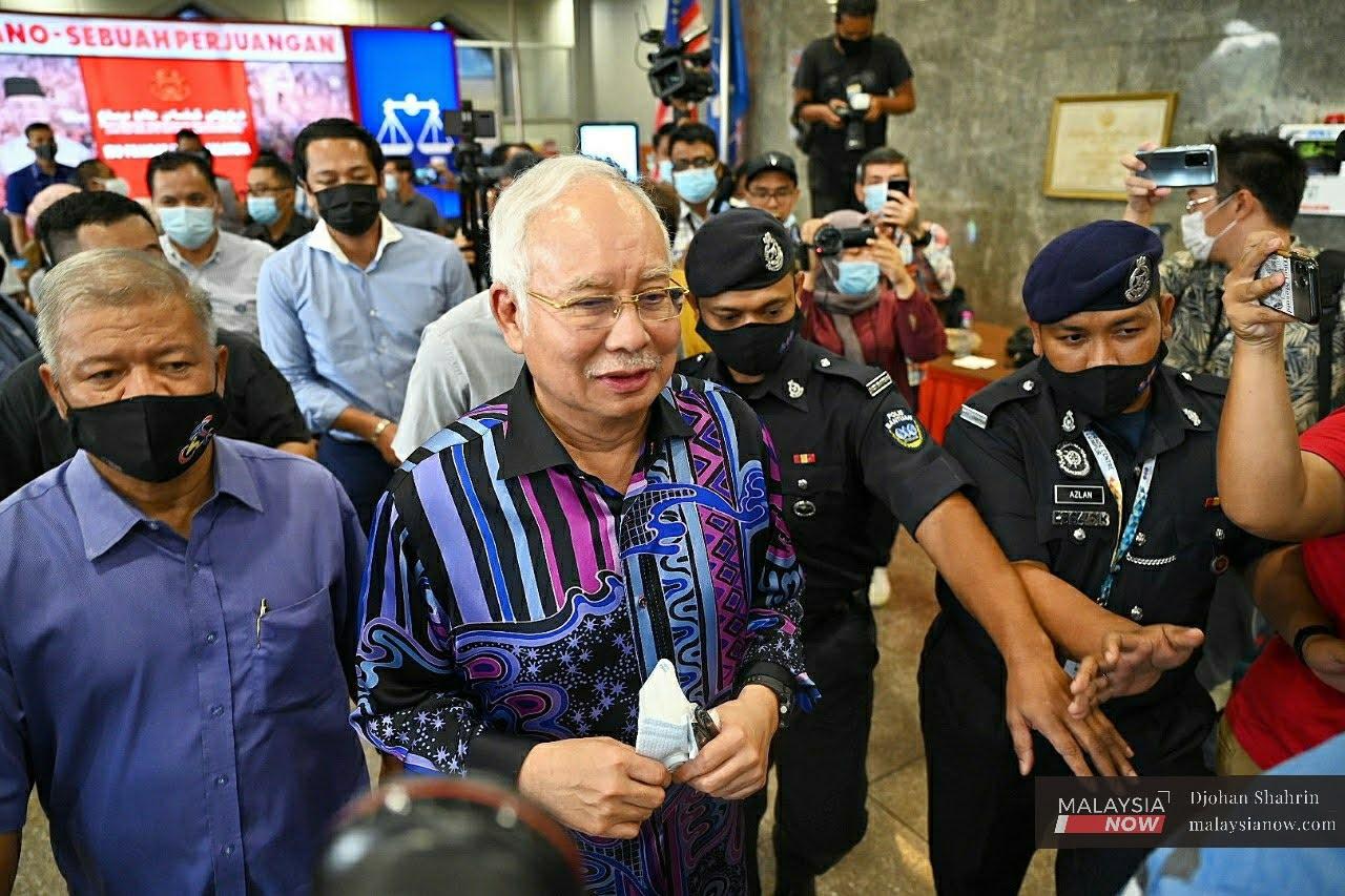 Pengerusi Lembaga Penasihat Barisan Nasional (BN) Najib Razak.