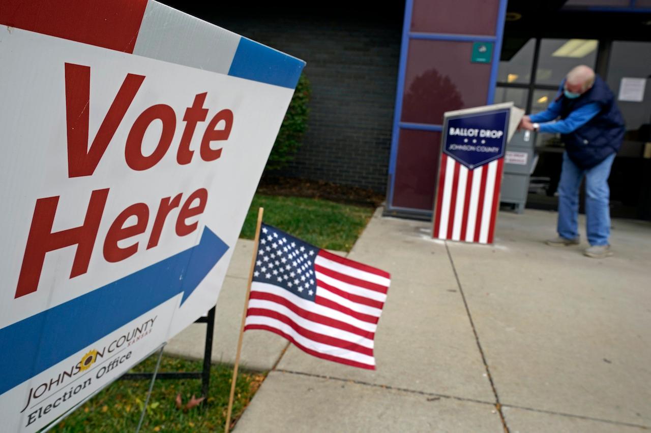 US citizens have had the option of voting early and by mail, and have done so in the millions. Photo: AP