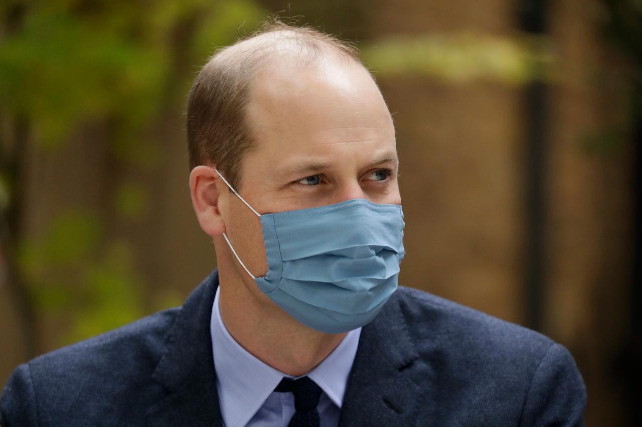 Britain's Prince William tested positive for the coronavirus, apparently around the same time as his father Prince Charles earlier this year, reports say. Photo: AP
