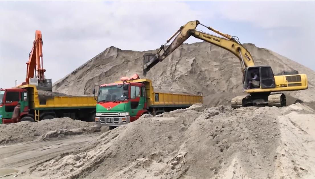 Sand mining generates millions of ringgit in revenue for the Selangor state government.