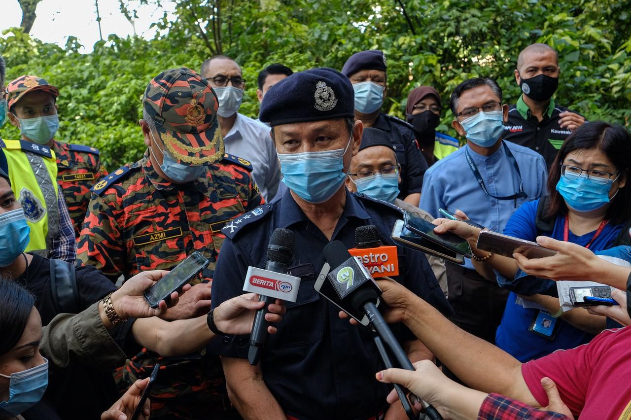 Pemangku Ketua Polis Perak Goh Boon Keng. Gambar: Bernama