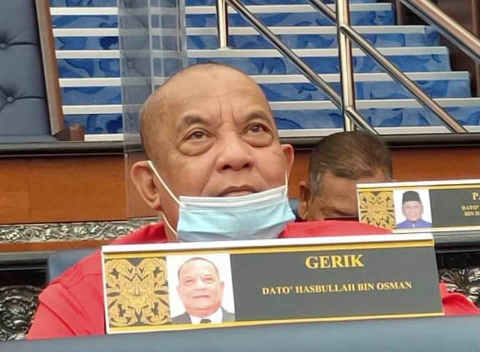 Ahli Parlimen Gerik Hasbullah Osman meninggal dunia. Gambar: Facebook