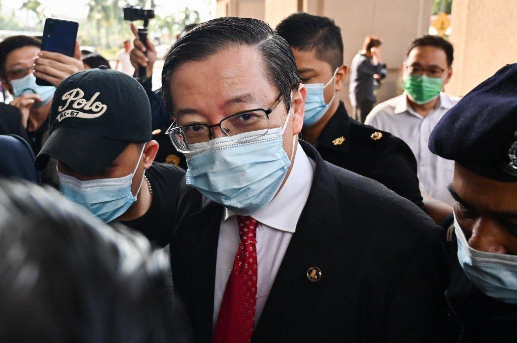 Bekas menteri kewangan Lim Guan Eng. Gambar: AFP