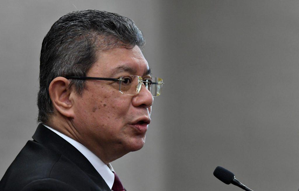 Communications and Multimedia Minister Saifuddin Abdullah. Photo: Bernama