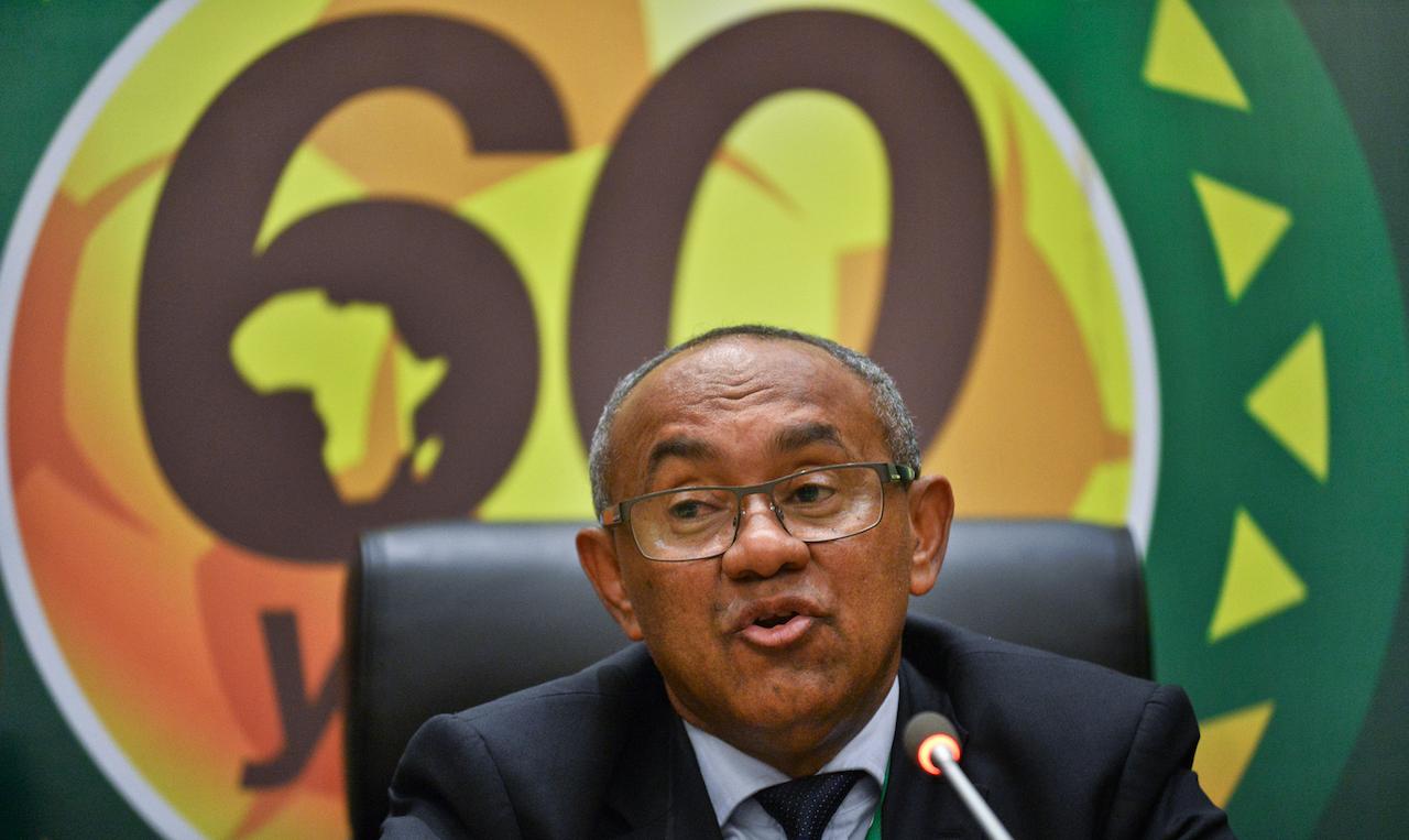 Confederation of African Football president Ahmad Ahmad. Photo: AP