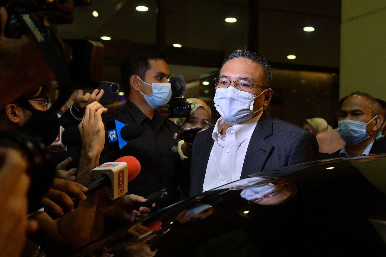 Bendahari Agung Barisan Nasional Hishammuddin Hussein. Gambar: Bernama