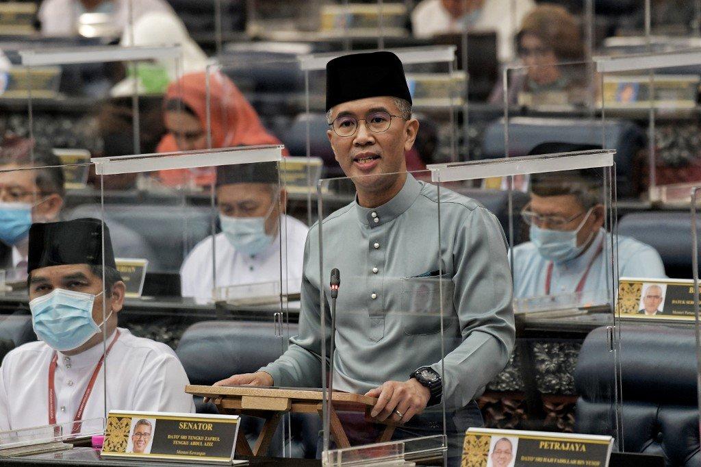 Finance Minister Tengku Zafrul Aziz. Photo: AFP