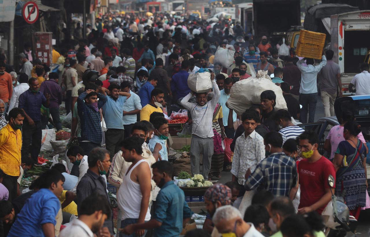 India is Asia's second most populous nation after China. Photo: AP