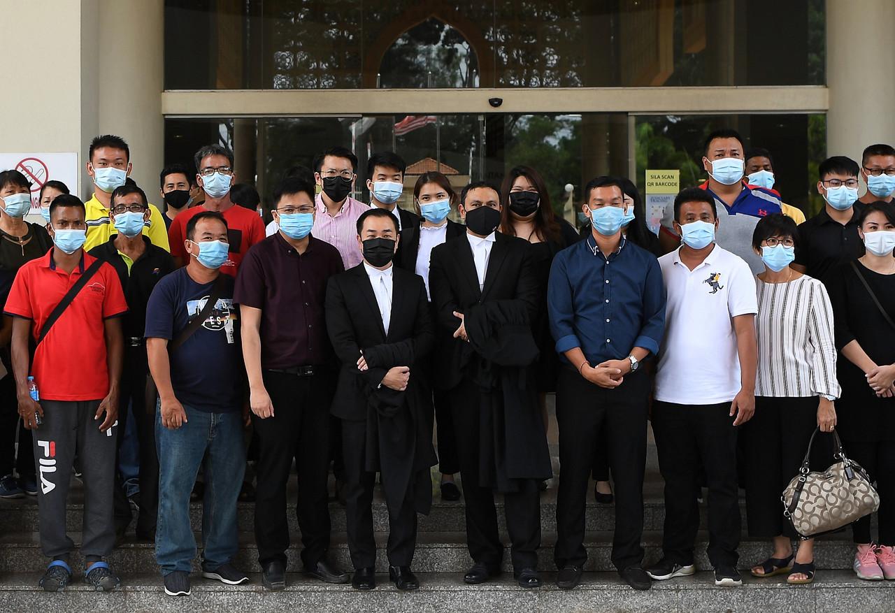 Sebahagian daripada pekebun durian Musang King di Raub. Gambar: Bernama