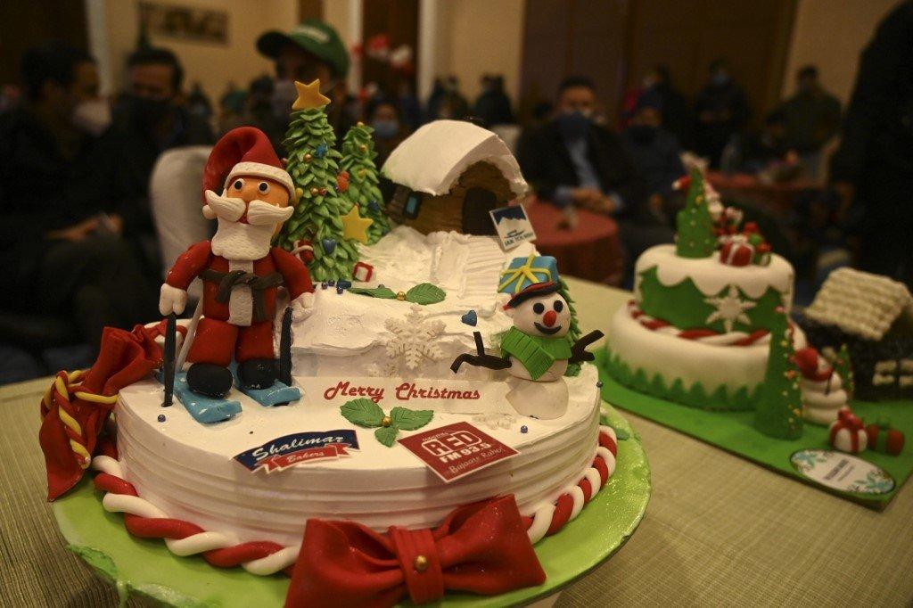 Jakim said the use of greetings like 'Merry Christmas' is allowed but should not be displayed at halal-certified outlets or on products bearing the 'halal' logo. Photo: AFP
